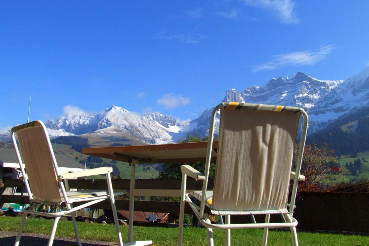 Ferienwohnung Helios Adelboden Exterior foto